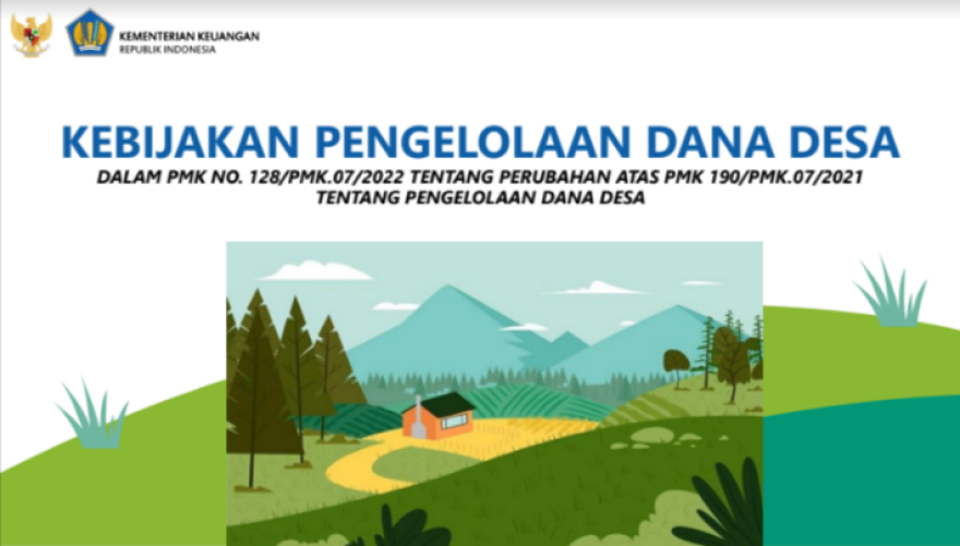 Kebijakan Pengelolaan Dana Desa